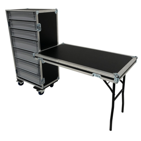 7 Drawer Production Flightcase 